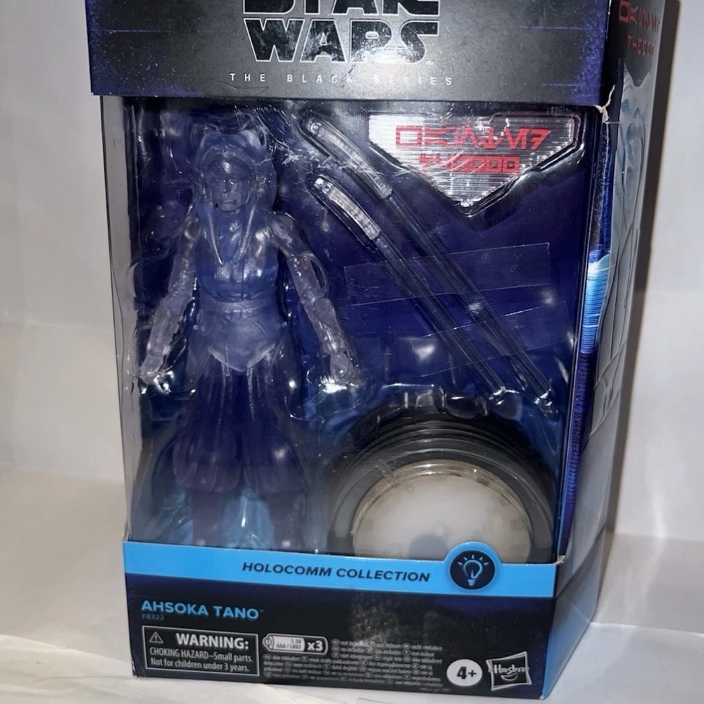Hasbro Star Wars Ahsoka Tano Hologram Figure - Blue